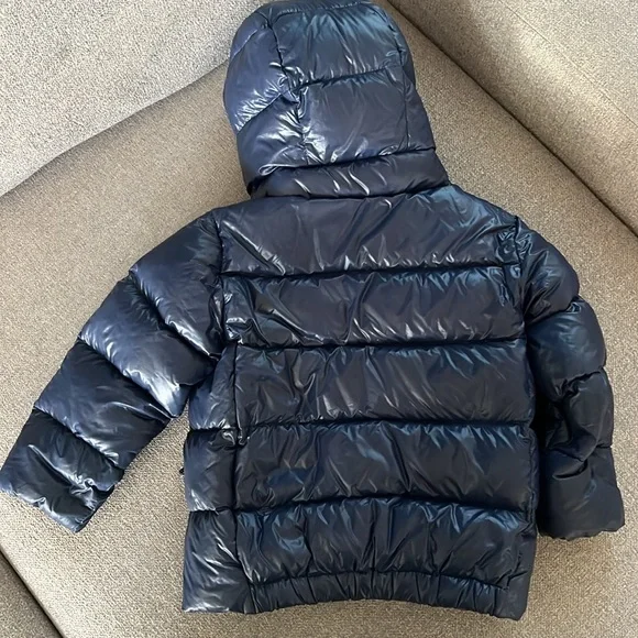 Patagonia Kids Puffer Jacket - Black and Blue - Picture 4 of 6